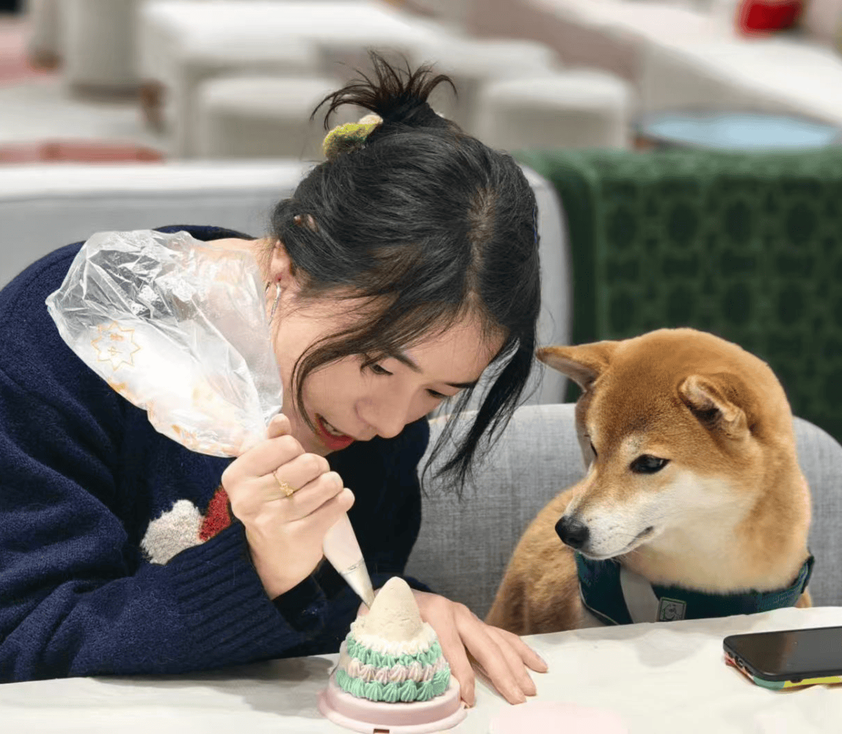 月饼热销还可量身定制有商家一周内售出上千枚不朽情缘平台“毛孩子”也过中秋！成都宠物(图2)